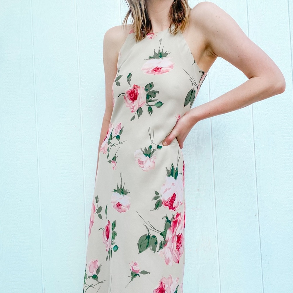 Floral maxi dress
